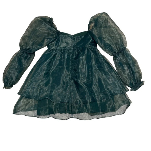 NWT Altar’d State Lunette Mini Dress | Hunter Green | New | Party | Size XS - Picture 1 of 4